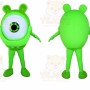 Green Eyes Mascot Costume