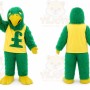 Green Falcon Mascot Costume Plush Hawk _ Eagle Mascot