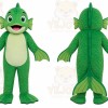 Green Fish Mascot Costume for Adult