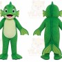 Green Fish Mascot Costume for Adult