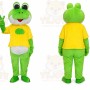 Green Frog Adult Cartoon Mascot Costume