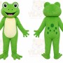 Green Frog Mascot Costume