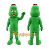 Green Germ Mascot Costume