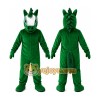 Green Horse Mascot Costume Green Horse Mascot Costume