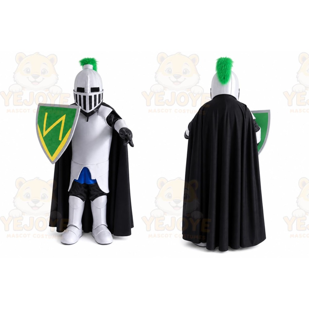 Green Knight Mascot Spartan Trojan Mascot Costume