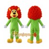Green Lion Mascot Costume Animal Mascot