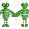 Green Mosquito Mascot Costume Insect Mascots