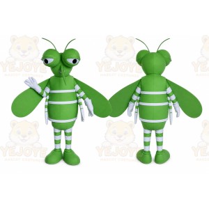Green Mosquito Mascot Costume Insect Mascots