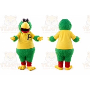 Green Parrot Mascot Costume