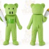 Green Pig Mascot Costume Adult Character Costume