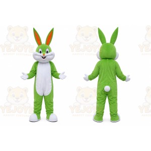 Green Rabbit Bunny Mascot Costume
