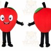Apple Cartoon Mascot Costume