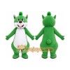 Green Squirrel Mascot Costume