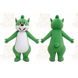 Green Squirrel Mascot Costume