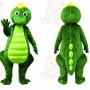 Green Suit Dragon Mascot Costume