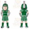 Green Titan Spartan Trojan Knight Mascot Costume
