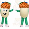Green Turnip Green Radish Green Carrot Mascot Costume