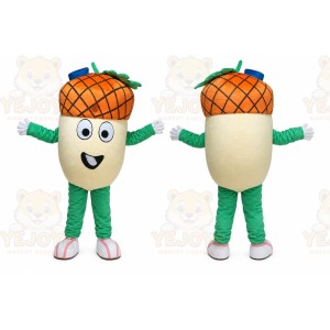 Green Turnip Green Radish Green Carrot Mascot Costume