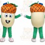 Green Turnip Green Radish Green Carrot Mascot Costume