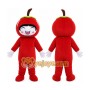 Apple Girl Mascot Costume