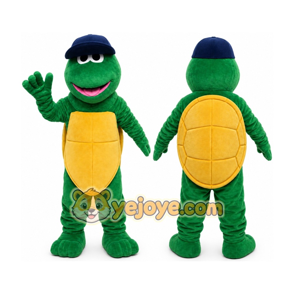 Green Turtle Mascot Costume Green Turtle Mascot Costume