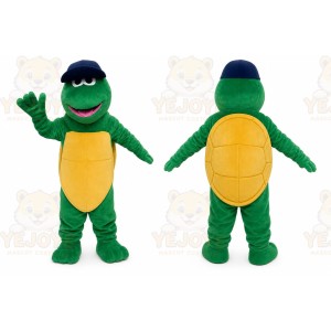 Green Turtle Mascot Costume