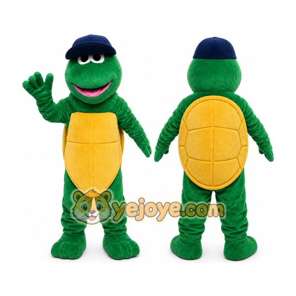 Green Turtle Mascot Costume