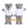 Grey Bear Mascot Costumes
