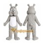 Grey Big Buzz Dog Mascot Costume