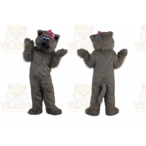 Grey Cat Mascot Costume for Adult