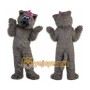 Grey Cat Mascot Costume for Adult