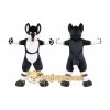 Grey Dog Husky Dog Mascot Costume
