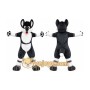 Grey Dog Husky Dog Mascot Costume