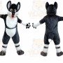 Grey Dog Husky Dog Mascot Costume