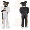 Grey Dog Skeeter Mascot Costume