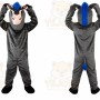 Grey Donkey Ass Mascot Costume for Adult