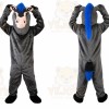 Grey Donkey Ass Mascot Costume