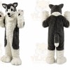 Grey Fox Mascot Costume