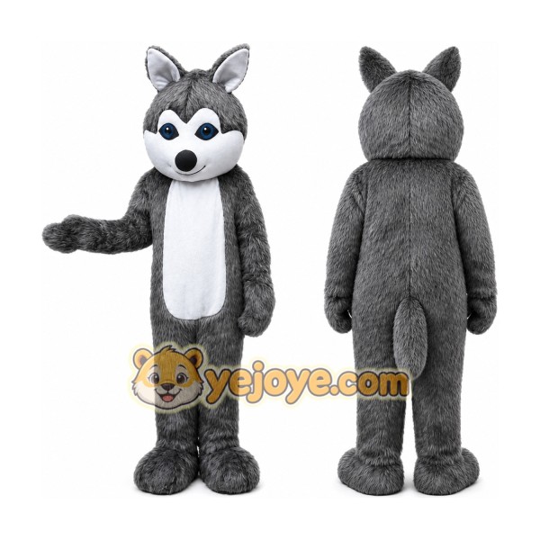 Grey Hamster Cat Mascot Costume for Adult