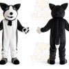 Grey Husky Mascot Costume