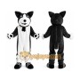 Grey Husky Mascot Costume
