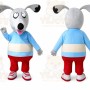Grey Mouse Mascot Costume