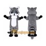 Grey Raccoon Coati Mascot Costume