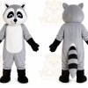 Grey Raccoon Mascot Costume