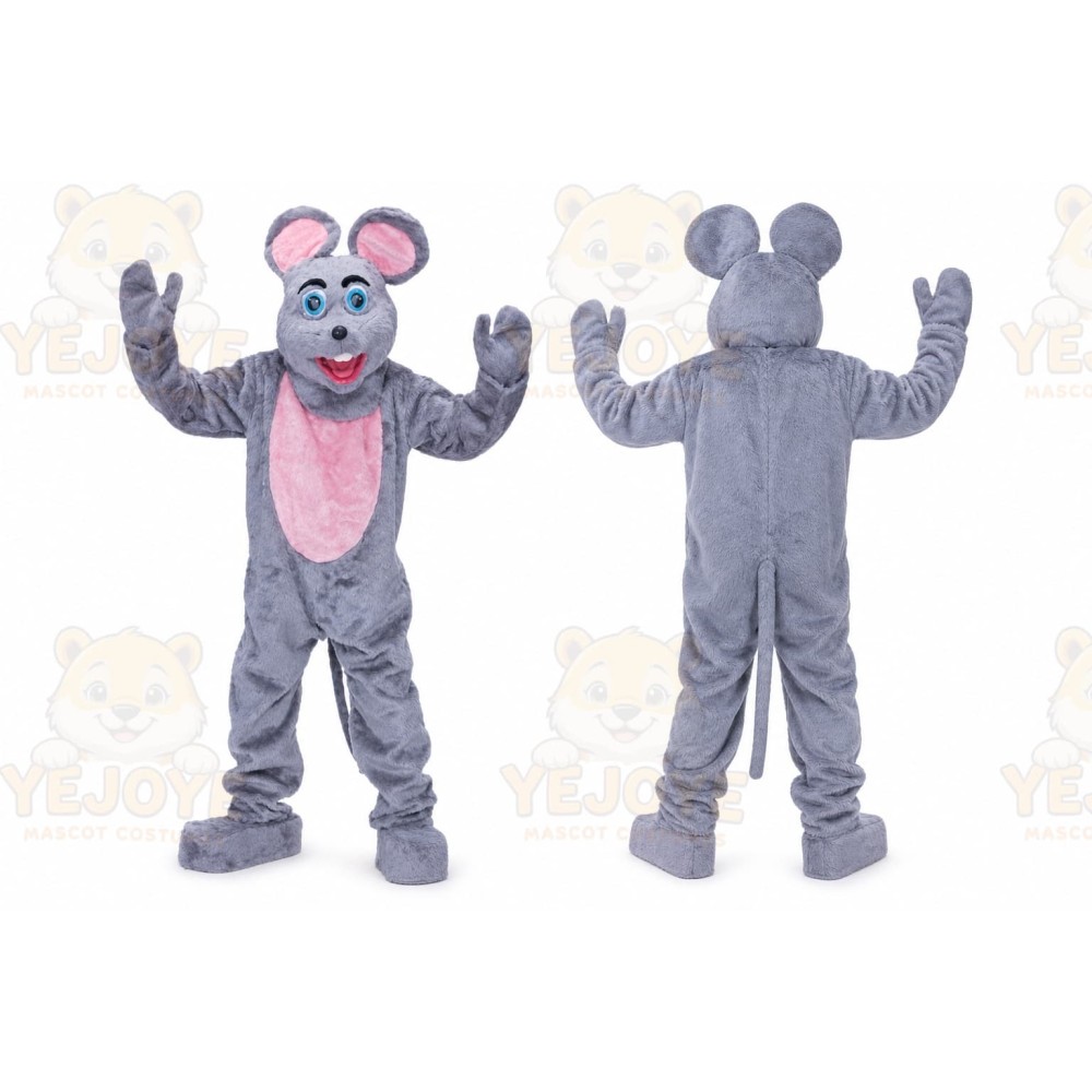 Grey Rat Mouse Mascot Costume