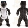Grey Shark Mascot Costume