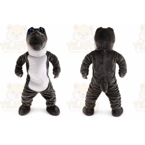 Grey Shark Mascot Costume