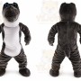 Grey Shark Mascot Costume