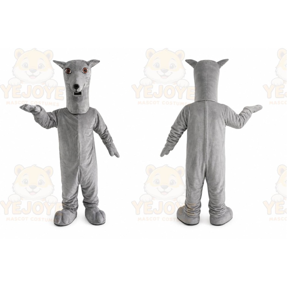 Greyhound Dog Mascot Hound Dog Costume for Adult