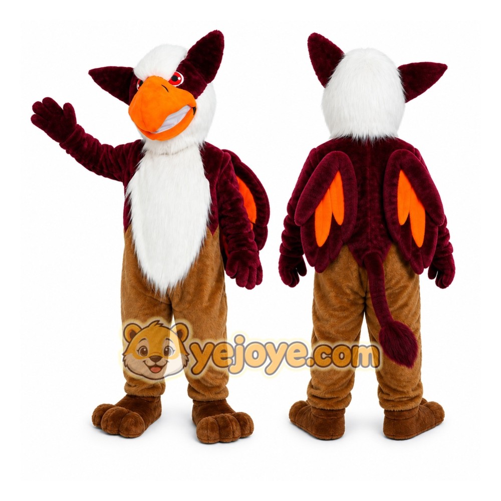 Griffin Mascot Gryphon Costume Cartoon Character Mascot Griffin Mascot Gryphon Costume Cartoon Character Mascot
